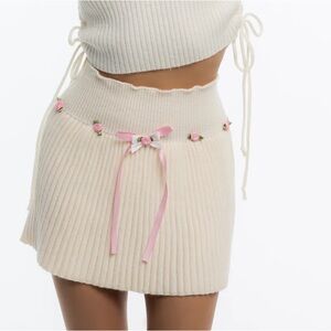 LILY KNITTED SKIRT (SEASON SALES 🎄❤️)